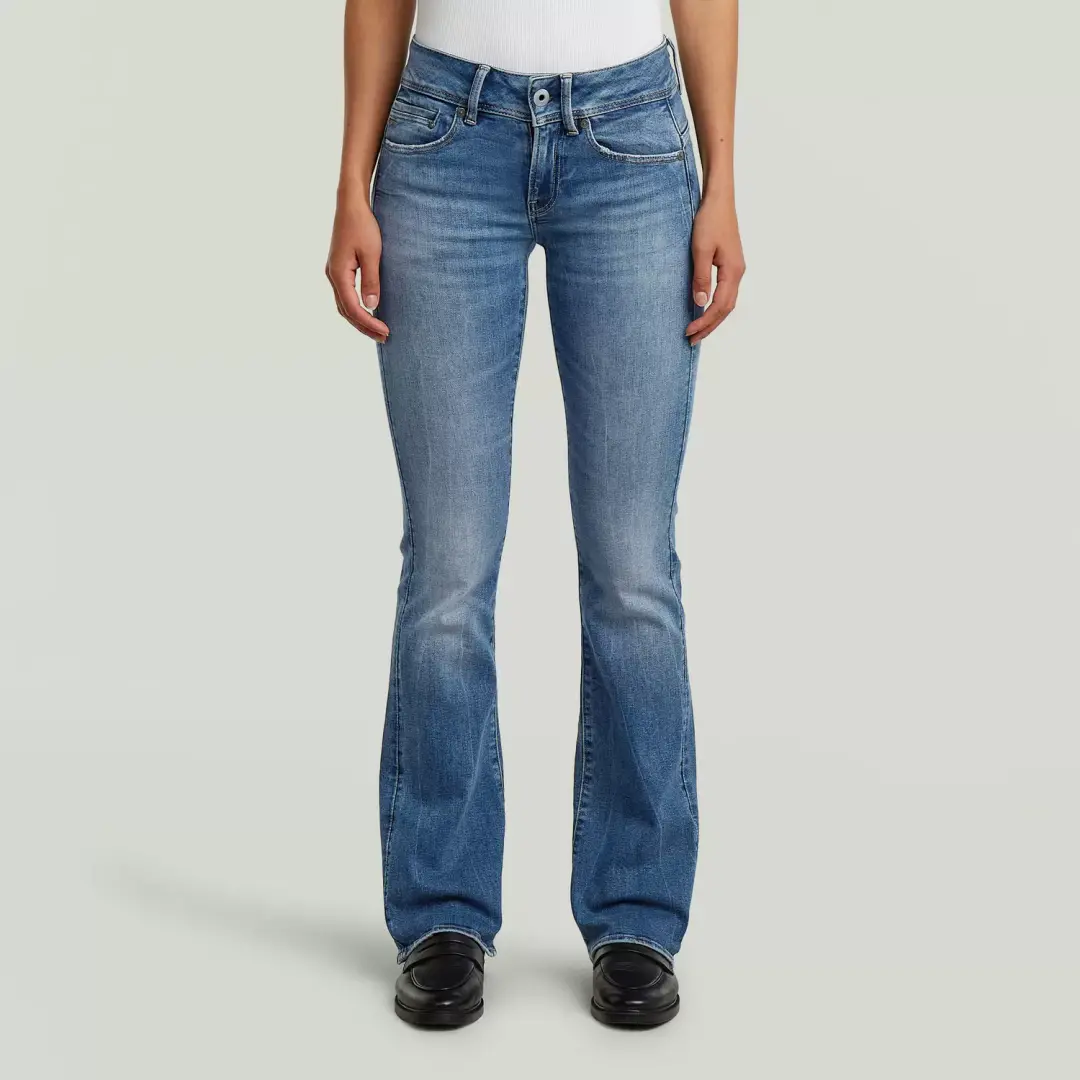 G-Star Midge Bootcut Wmn, faded lazurite blue