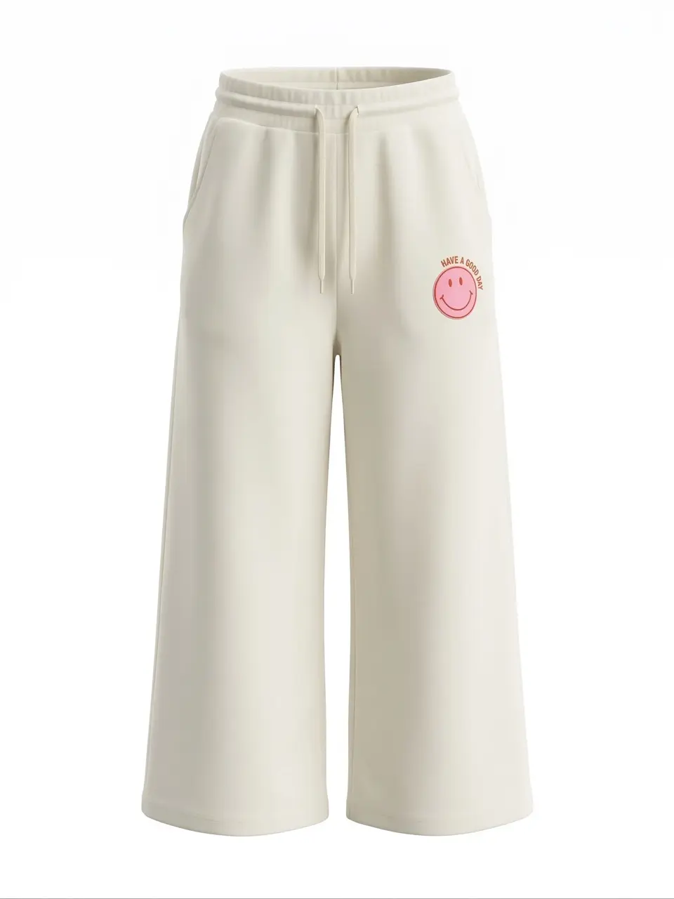 The Shirt Project x Smiley® Hose 51446, offwhite