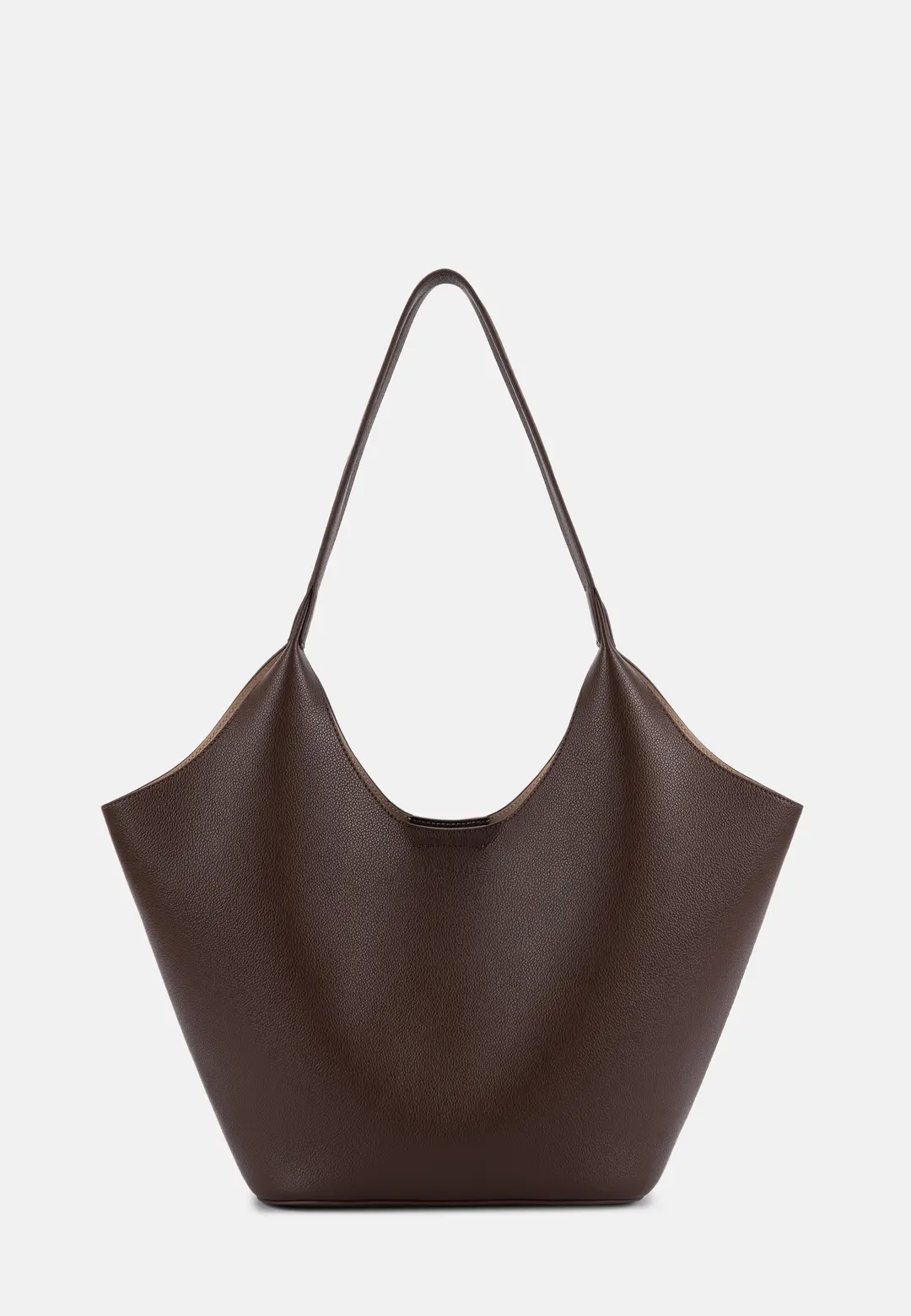 Seidenfelt Nelma Tulip Shopper – Braun