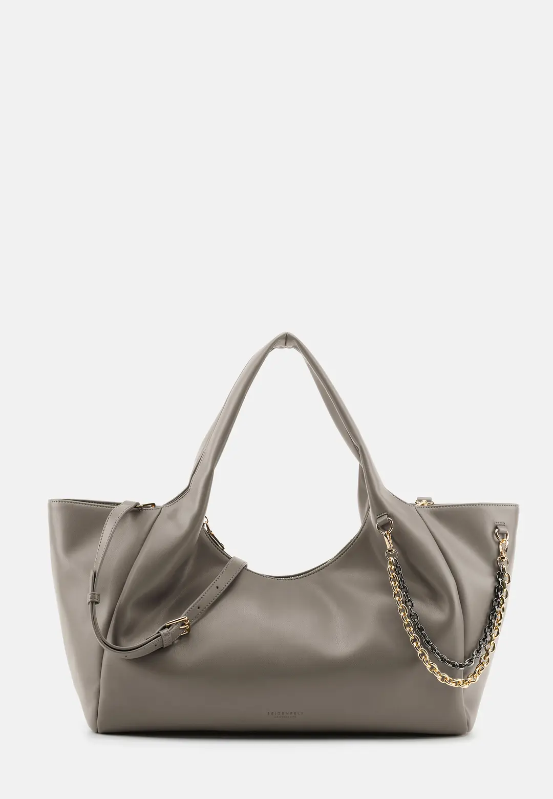 Seidenfelt Handtasche Umhängetasche Lainio_Shoulderbag – Braun