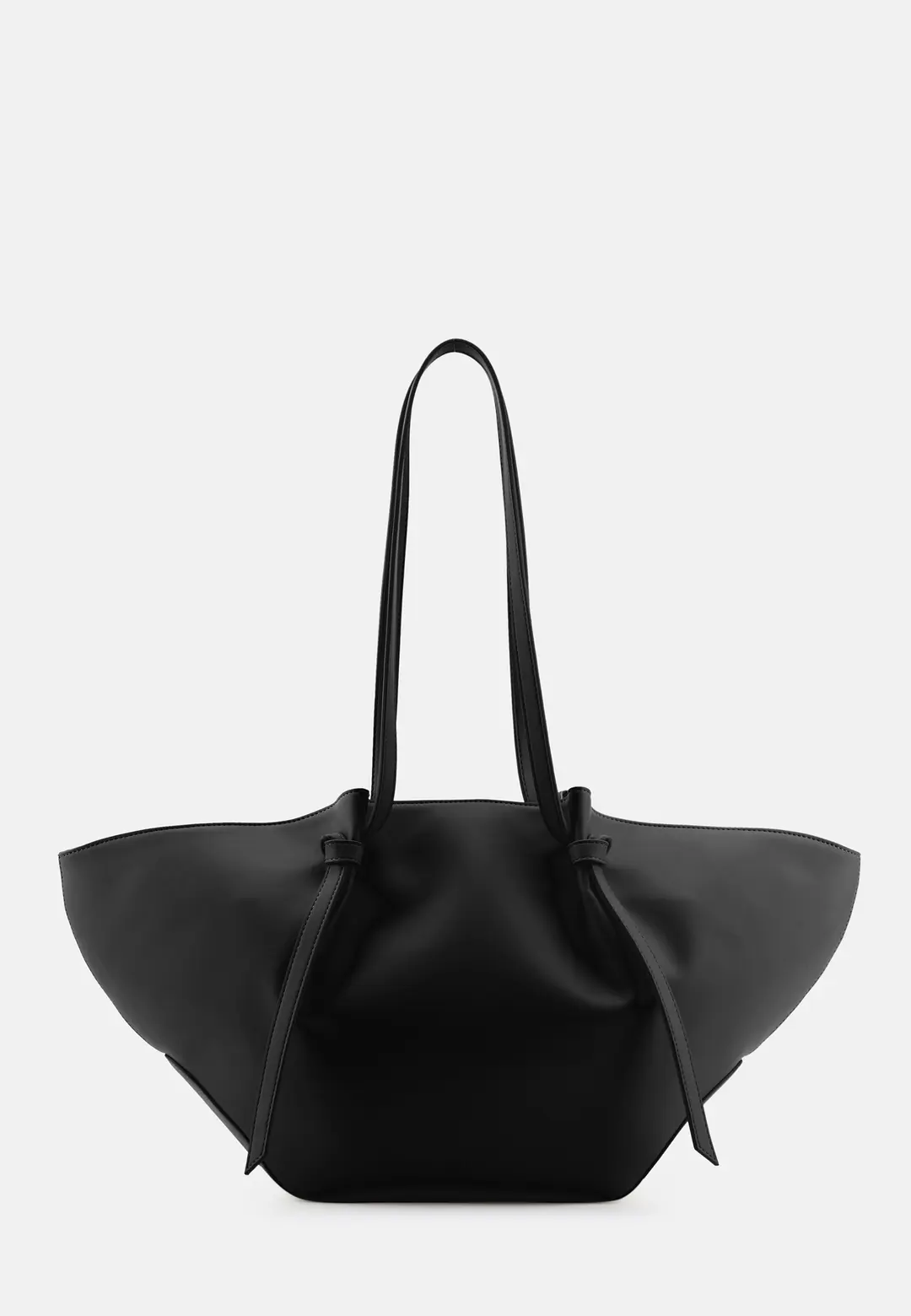 Seidenfelt Handtasche Ryd Big Shopper – Schwarz