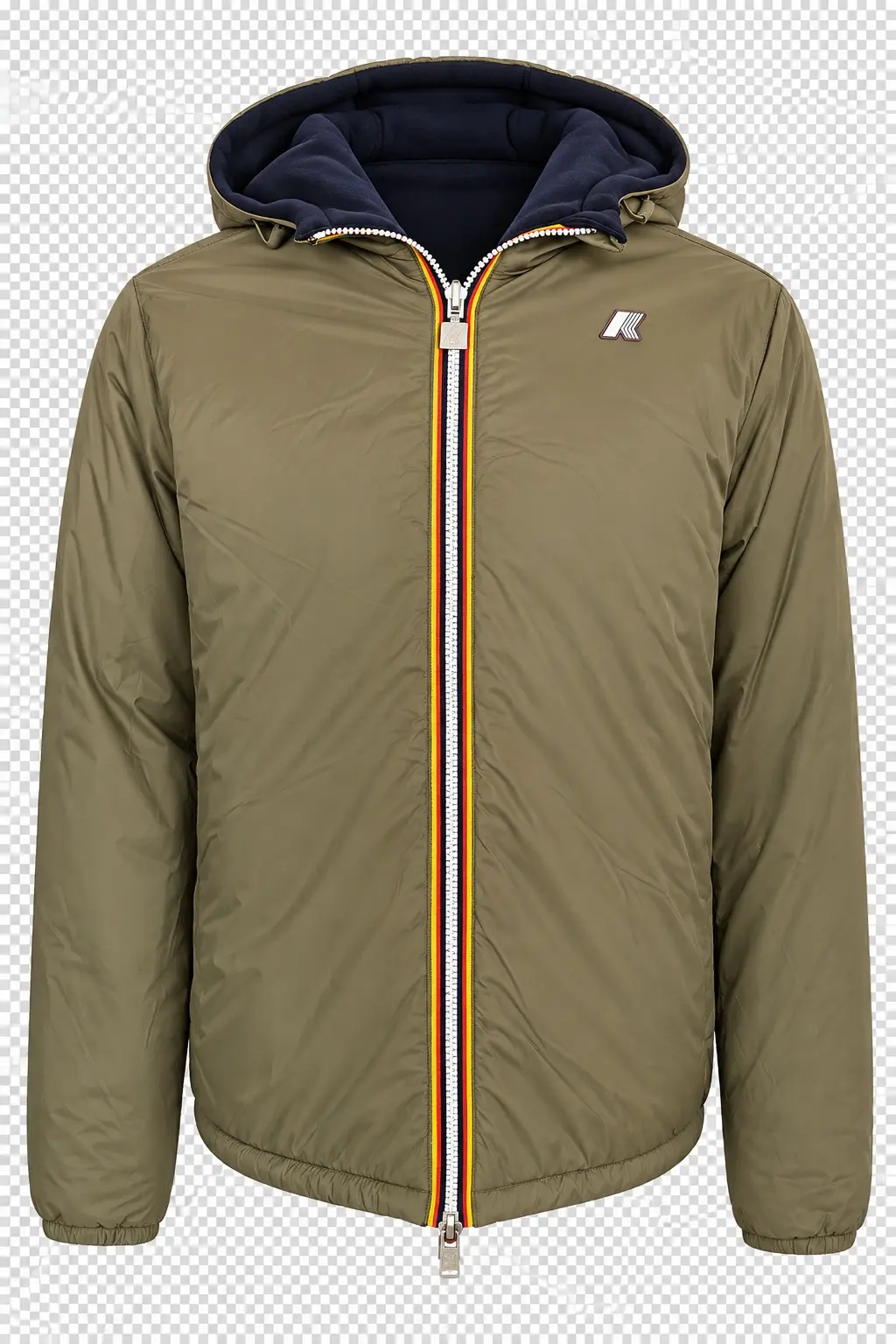 K-WAY Wendejacke JACK SPACER NYLON DOUBLE