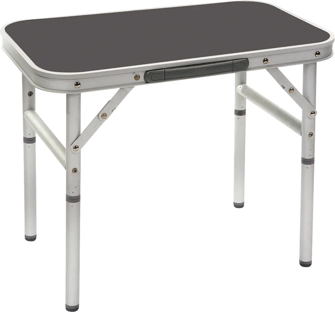 Bo-Camp Alu Campingtisch Grau 2 Stufen 56 x 34 cm