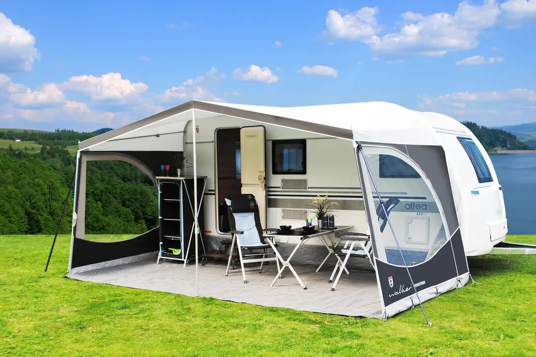 Walker Weekender 240 Sonnendach Aluminiumgestänge 870 Umlaufmaß 856 - 885 cm anthrazit