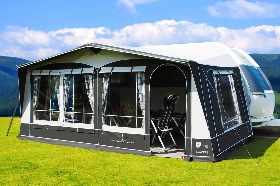 Walker Concept 280 Vorzelt Stahlgestänge 1005 Umlaufmaß 990 - 1020 cm