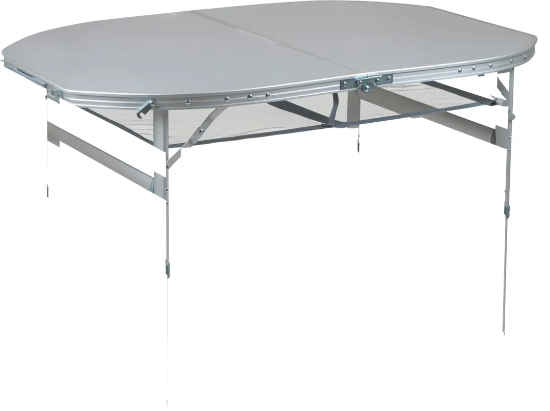 Bo-Camp Koffermodell Alu Campingtisch Premium höhenverstellbar 2 Stufen 120 x 80 cm