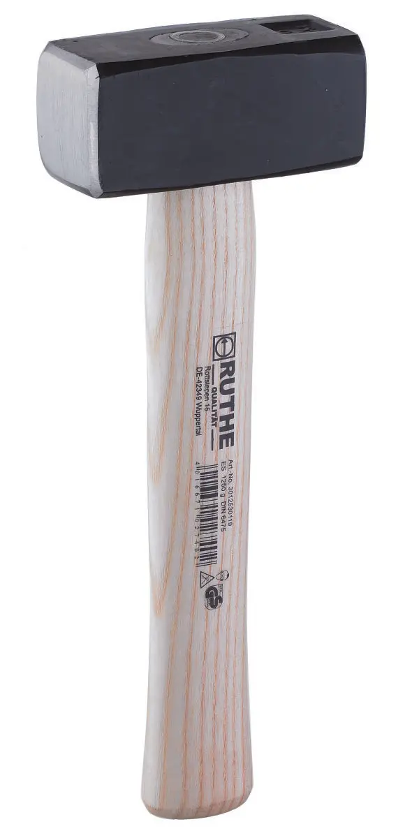 RUTHE Fäustel 800 gr. Eschenstiel DIN 6475