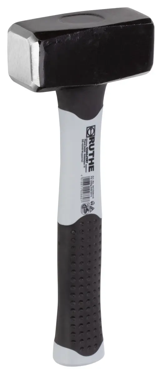 RUTHE Fäustel 800 gr. Fiberglasstiel DIN 6475