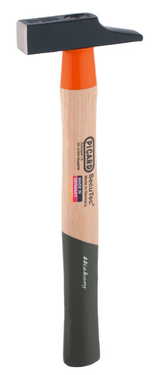 PICARD Schreinerhammer 190g SecuTec® mit Hickorystiel Nr. 86 | Gravur möglich