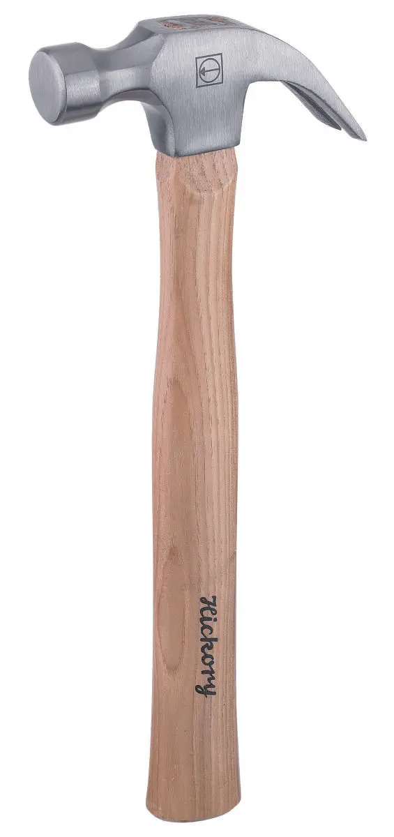 RUTHE Klauenhammer 655g Amerikanische Form mit Hickorystiel