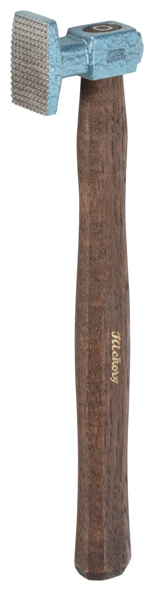 PICARD Ausbeul Planierhammer 300g Bahn flach chariert mit Hickorystiel Nr. 252/54 K