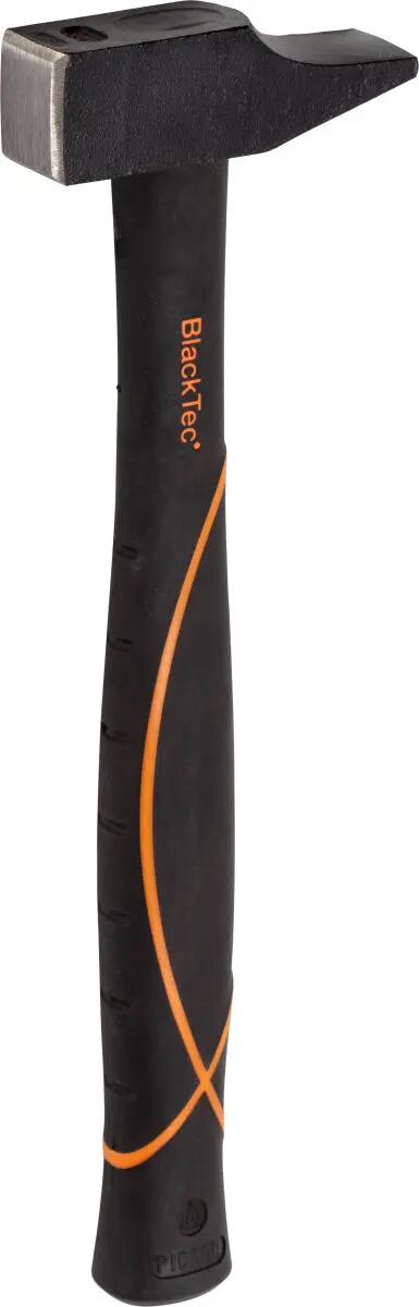 PICARD Schlosserhammer 800g BlackTec® Französische Form Fiberglasstiel Nr. 16 | Gravur möglich