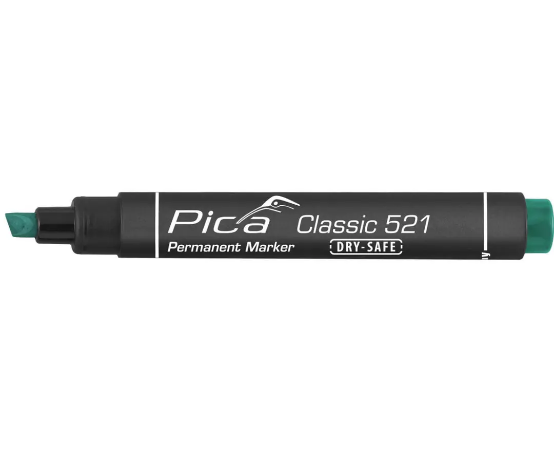 Pica Permanent Marker 2-6mm mit Keilspitze Grün
