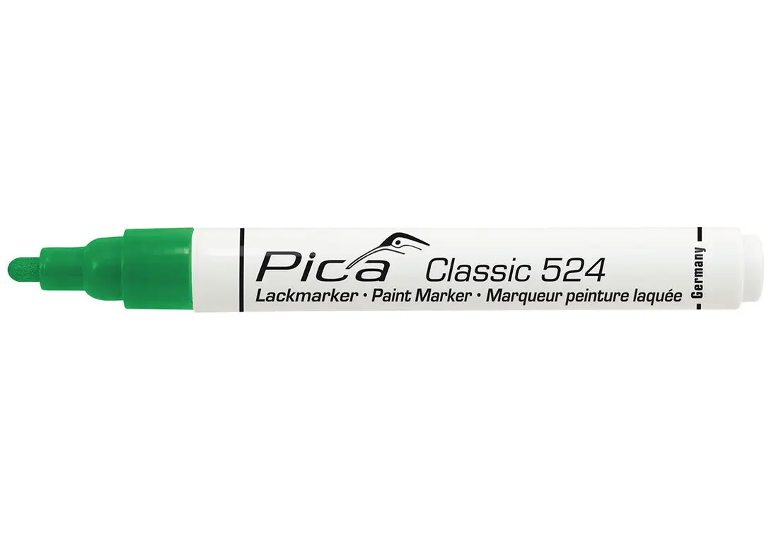 Pica Lackmarker 2-4mm mit Rundspitze Grün