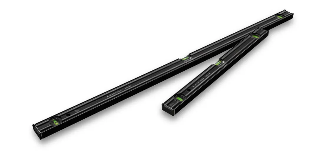 STABILA Wasserwaagen Set 60 cm + 120 cm Dark Shadow Type 80 AS-2