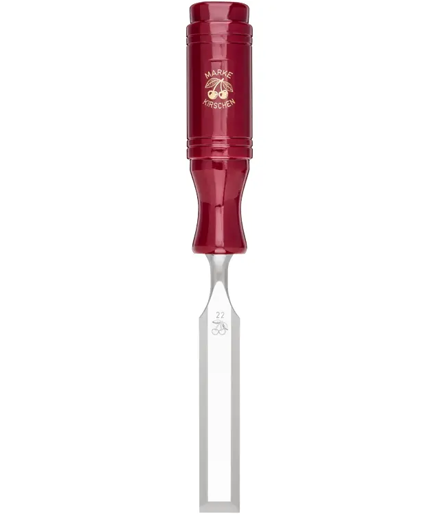 KIRSCHEN Stechbeitel mit Kunststoffheft 22 mm Retrodesign 1003022 | Gravur möglich