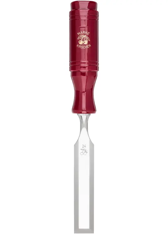 KIRSCHEN Stechbeitel mit Kunststoffheft 24 mm Retrodesign 1003024 | Gravur möglich