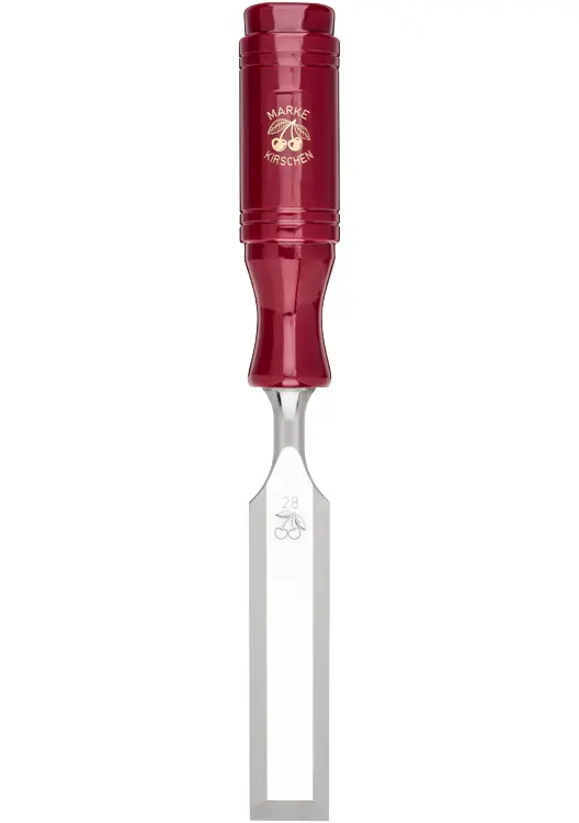 KIRSCHEN Stechbeitel mit Kunststoffheft 28 mm Retrodesign 1003028 | Gravur möglich
