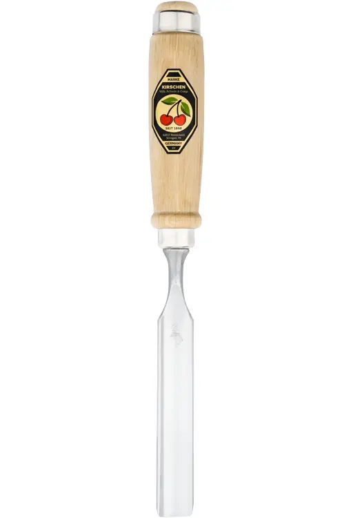 KIRSCHEN Hohlbeitel mit Weißbuchenheft 20 mm Ulmer-Form 1431020 | Gravur möglich