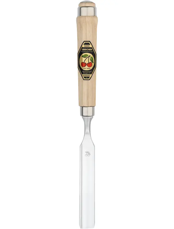 KIRSCHEN Hohlbeitel mit Weißbuchenheft 12 mm Achtkantform 1432012 | Gravur möglich