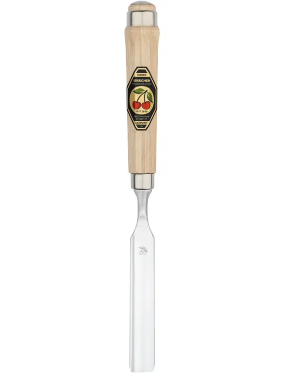 KIRSCHEN Hohlbeitel mit Weißbuchenheft 20 mm Achtkantform 1432020 | Gravur möglich