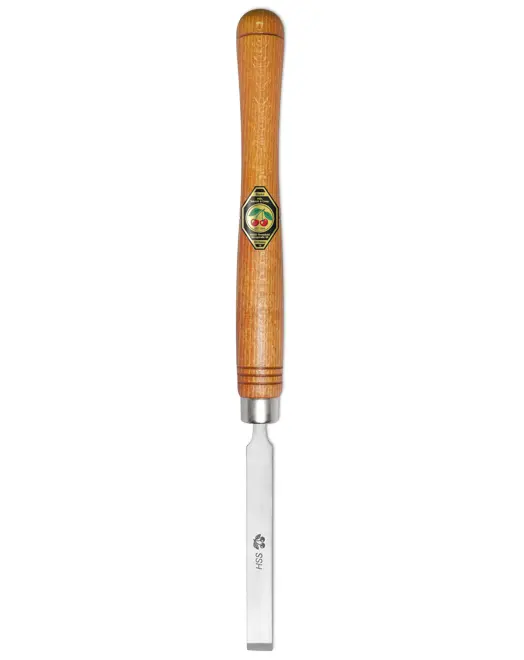 KIRSCHEN HSS-Drechslerbeitel mit Weißbuchenheft Flachmeißel 20 mm 1565020
