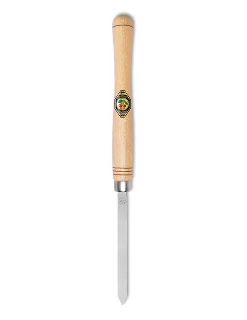 KIRSCHEN Drechslerbeitel mit Weißbuchenheft Abstechstahl 6 mm 1699006