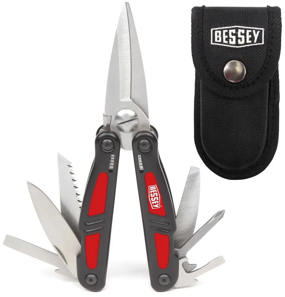 BESSEY Multifunktionswerkzeug mit großer Schere DBST