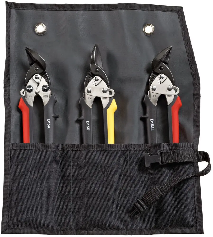 BESSEY Idealscheren-Set in Rolltasche DSET15