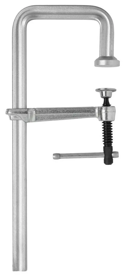 BESSEY Ganzstahl-Schraubzwinge in U-Form GU25-12-6ZK 250 x 120 mm